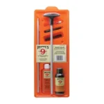 Hoppe's HOPPES UNIV SHTGN CLNG KIT CLAM in orange blister pack with rods, brush and bottle