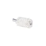 The Allen Company Inc. Breakthrough Clean Technologies Bore Mop, white swab in side view