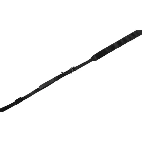 Viking Tactics VTAC Wide Padded Rifle Sling Upgrade black sling with wide shoulder pad, top view