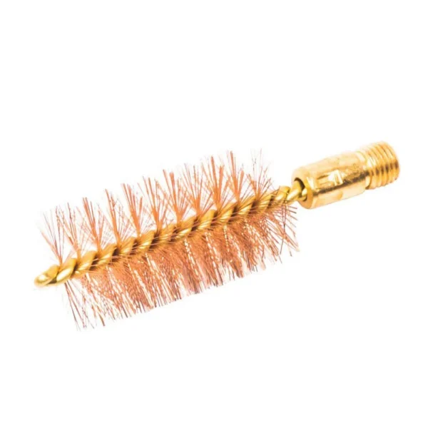 The Allen Company Inc. Breakthrough Clean Technologies Phosphorus Bronze Bristle Bore Brush, angled view