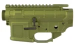 SANTAN STT-15L LT PLR RCVR MULTI ODG olive drab receiver set, side view with top rail