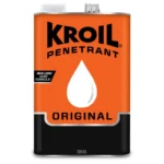 Kano Laboratories Inc. KROIL Original Penetrant Oil, front view of orange and black metal can