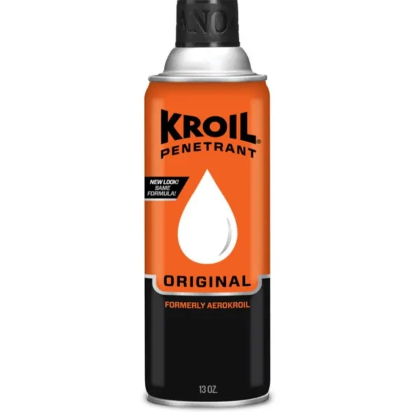 Kano Laboratories Inc. KROIL Original Penetrant Aerosol, front view of orange and black spray can