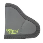 Sticky Holsters Small Sticky Pocket Holster for NAA PUG, black and gray holster with green logo