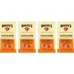 Hoppe's HOPPES LEAD BE GONE WIPE 6 COUNT shown as six orange and white wipe packets