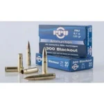 TRZ Trading Inc. PPU Standard Rifle Ammunition .300 AAC Blackout 125 gr HPBT 1340 fps 20/ct