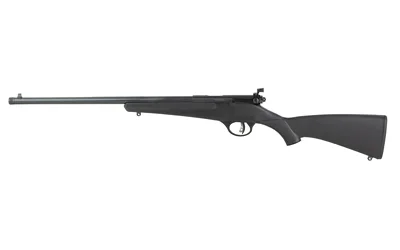 Savage Arms SAV RASCAL F-SR black side view with slim barrel and black stock