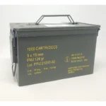 TRZ Trading Inc. PPU Rangemaster Ammunition 9mm Luger 124gr FMJ 1263 fps 1000/ct (Metal Can)