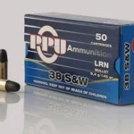 TRZ Trading Inc. PPU Handgun Ammunition .38 S&W 145 gr LRN 689 fps 50/ct