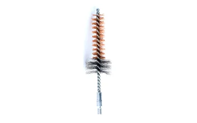 Hoppe's HOPPES Chamber Brush AR 5.56/223 3PK, upright bronze and black brush with metal stem
