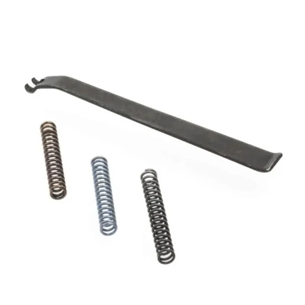 Wilsons Combat Spring Kit Custom-Tune, black metal bar and three coil springs