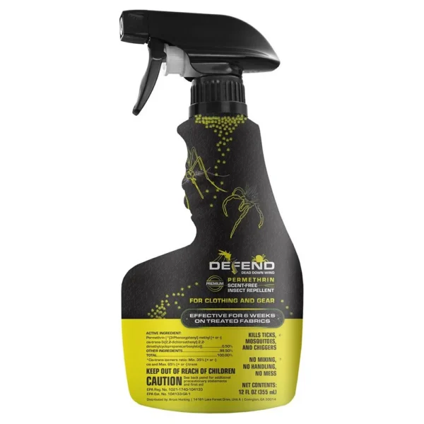 Dead Down Wind DBA Arcus Hunting Dead Down Wind Defend Permethrin Clothing Spray 12 oz