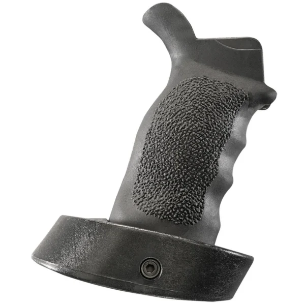 ERGO Grips Tactical Deluxe Grip with Palm Shelf black, right-side view with textured surface