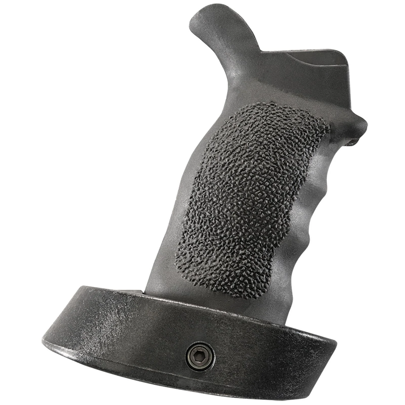 primary-45569 ERGO Grips Tactical Deluxe Grip with Palm Shelf black, right-side view with textured surface