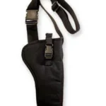 Bulldog Cases Bandolier holster, black right-hand holster with shoulder strap and buckle