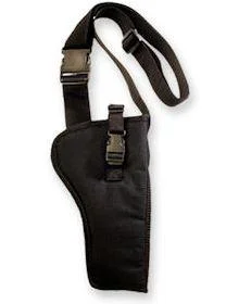 Bulldog Cases Bandolier holster, black right-hand holster with shoulder strap and buckle