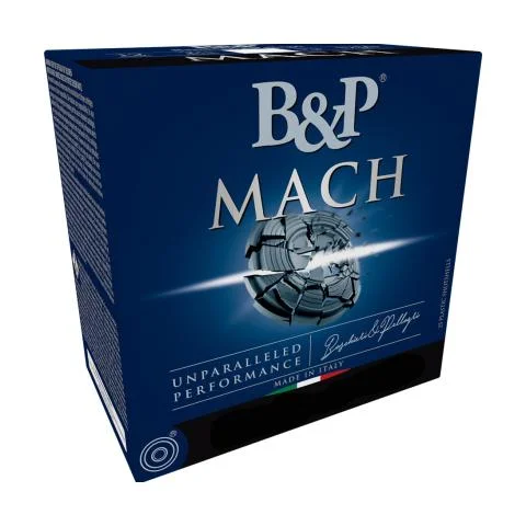 Baschiere & Pellagri USA Inc. B&P Mach LV Professional Handicap Shotshells 12ga 2-3/4" 1-1/8oz 1250 fps #8 25/ct