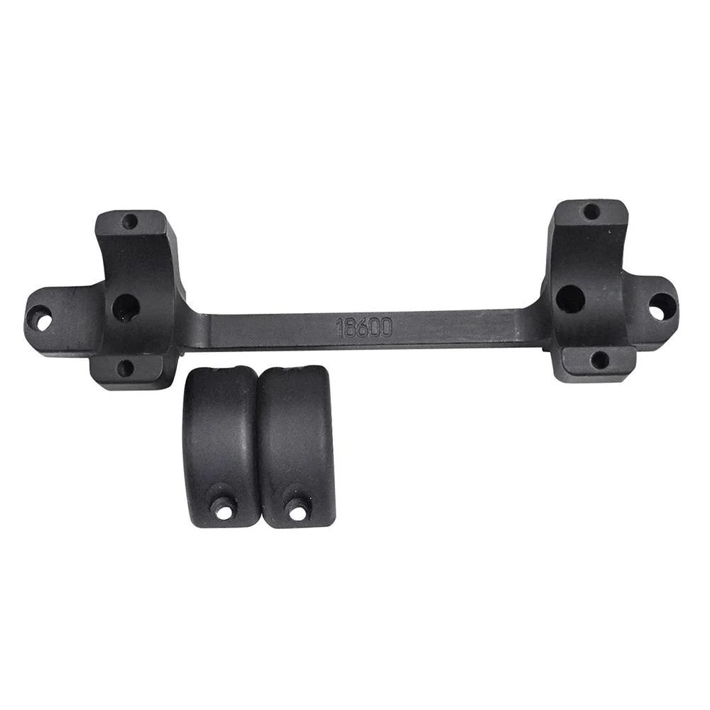 primary-45712 DNZ Game Reaper Scope Mount black one-piece mount with two rings and separate top cap