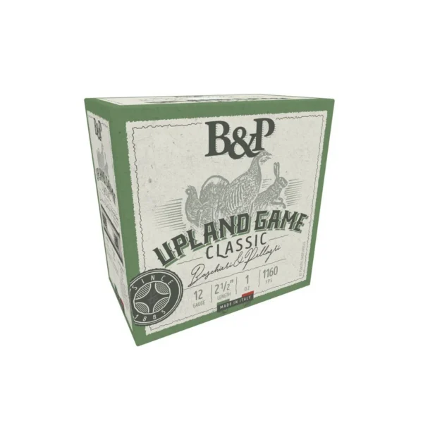 Baschiere & Pellagri USA Inc. B&P Upland Game Classic Shotshells 12ga 2-1/2'' 1oz 1160 fps #6 25/ct