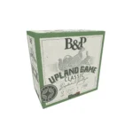 Baschiere & Pellagri B&P Upland Game Classic Shotshells, cream and green box with bird artwork