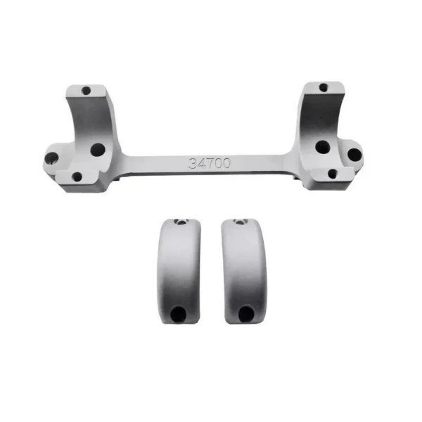 Dnz Products Llc DNZ 1-Piece Gamer Reaper Scope Mount - Remington 700 Long Action High - Silver