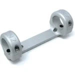 Dnz Products Llc DNZ Game Reaper Scope Mount Ruger 10/22 1" Low Silver 1-piece