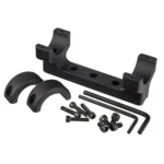 Dnz Products Llc DNZ Game Reaper CVA Rifle Scope Mount For Newer Black Powder & Rifle Barrels 1" High Black