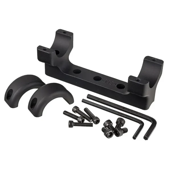 Dnz Products Llc DNZ Game Reaper CVA Rifle Scope Mount For Newer Black Powder & Rifle Barrels 1" High Black