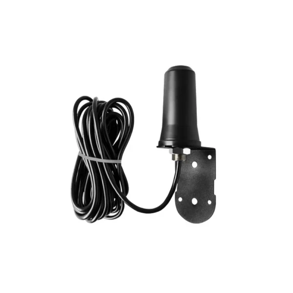 GG TELECOM /SPYPOINT Spypoint Long Range Cellular Antenna, black antenna with coiled cable and mount
