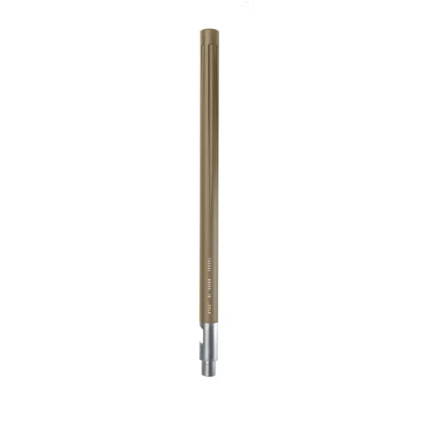 Tactical Solutions X-Ring Performance HD Barrel, Quicksand FDE finish, upright view