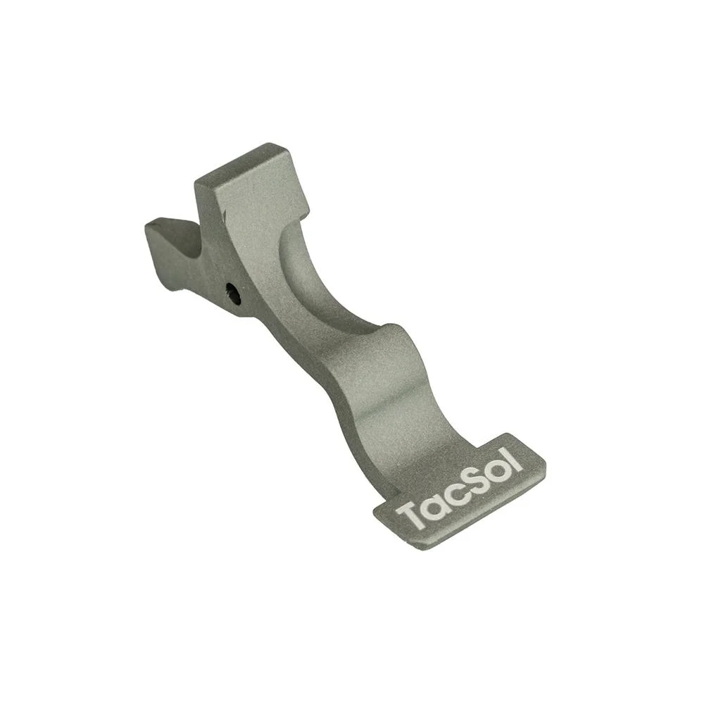 primary-45809 Tactical Solutions Performance Rifle Magazine Release for Ruger 10/22 and X-Ring Gun Metal Grey