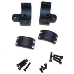 DNZ Hunt Masters 2-Piece Scope Mount black rings, caps and mounting screws