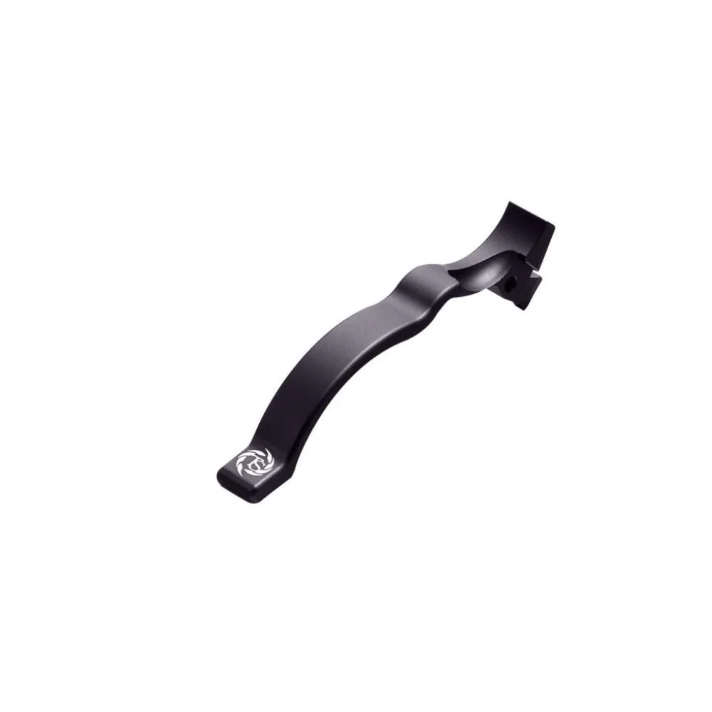 primary-45839 Tactical Solutions Ruger 10/22 Extended Magazine Release, black curved release lever