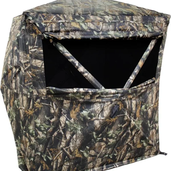 Gsm HME 2-Person Ground Blind With 150D Shell 62" x 62" x 66"