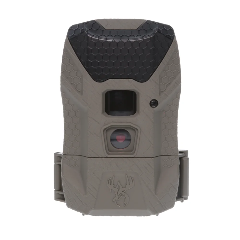 primary-45966 Gsm Wildgame Innovations Wraith 2.0 Lightsout Trail Camera 26MP Grey, grey front view