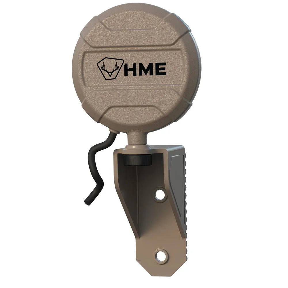 primary-45980 Gsm HME External Antenna Signal Booster, tan round antenna with black cable and mounting bracket