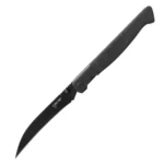 Cold Steel 60 Series Specter Folding Knife open side view with black hawkbill blade and handle