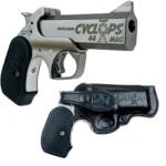 Bond Arms Inc. Bond Arms Cyclops Satin Package Handgun .44 Mag Single Shot 4.25" Barrel Satin with Holster