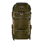 Gsm Tenzing Day Pack 1500 Backpack Olive Green with front pockets and buckle straps, front view