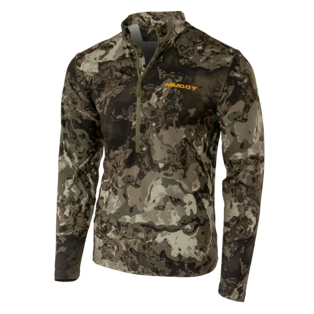 primary-46220 Gsm Muddy TR Lightweight Quarter Zip Long Sleeve Shirt Veil Canyon Grey XL