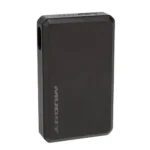 Gsm Muddy Heated Extra Battery Power Bank, black rectangular unit in angled front view