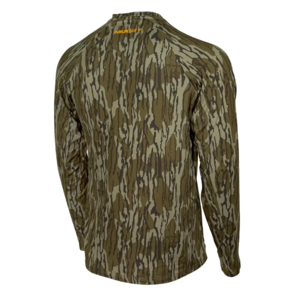 Gsm Muddy Base Layer Crew Long Sleeve Shirt Mossy Oak Bottomland S