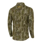 Gsm Muddy TR Lightweight Quarter Zip Long Sleeve Shirt Mossy Oak Bottomland 2XL
