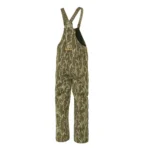 Gsm Muddy TRX Waterproof Sherpa Fleece Bib Overalls, camouflage front view with suspenders