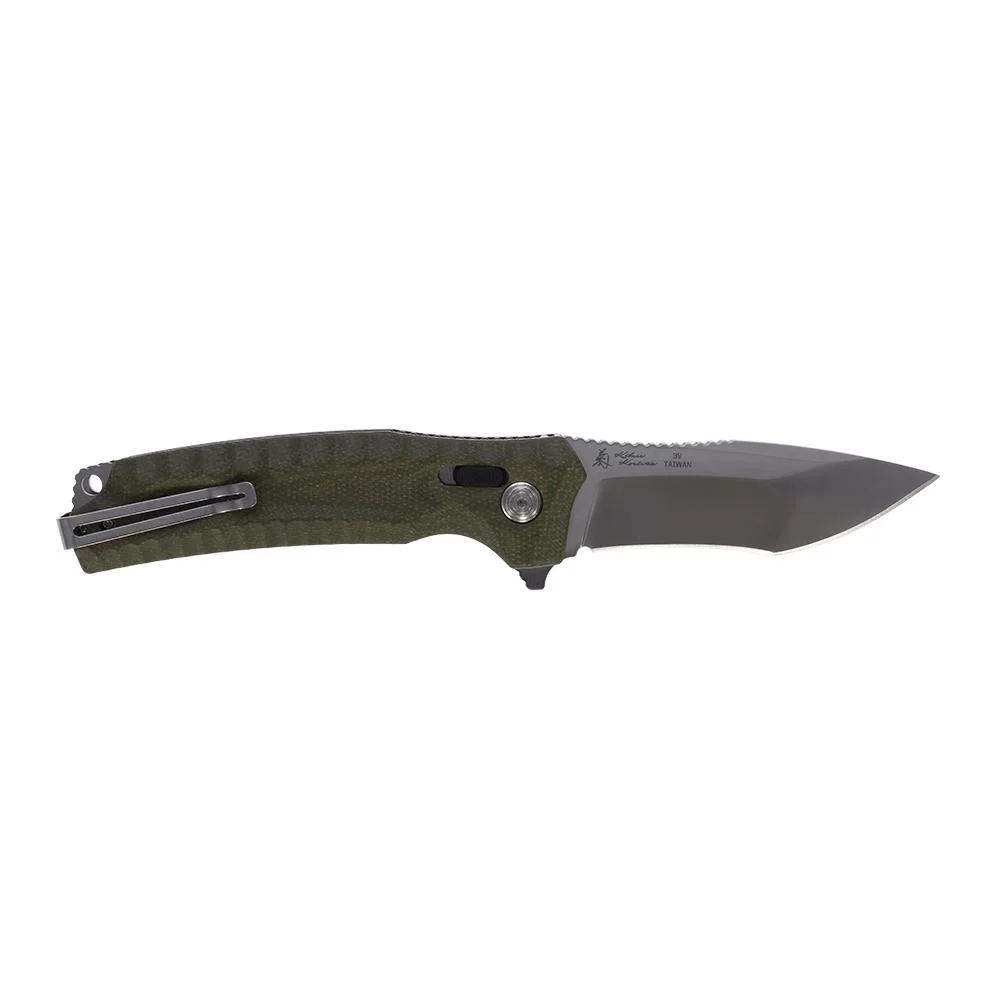 primary-46360 Sog Specialty Knives Inc. SOG Knives Hidaka XR Folding Knife 4" Modified Tanto Blade Olive