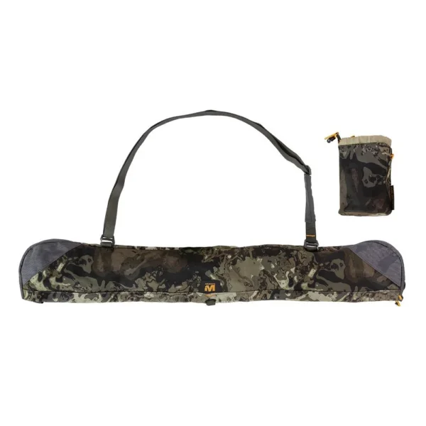 GSM Muddy Pro Bow Sling, Veil Canyon Grey camouflage with shoulder strap and small pouch