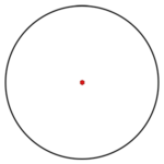 10 Ring Swampfox Liberator II Mini Red Dot Sight Illum Black