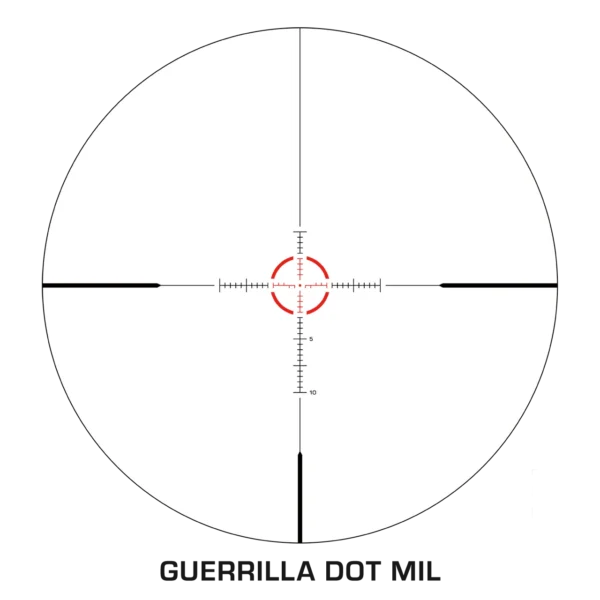 10 Ring Swampfox Arrowhead LPVO Series Rifle Scope 1-10x24 30mm SFP Green IR MOA Black