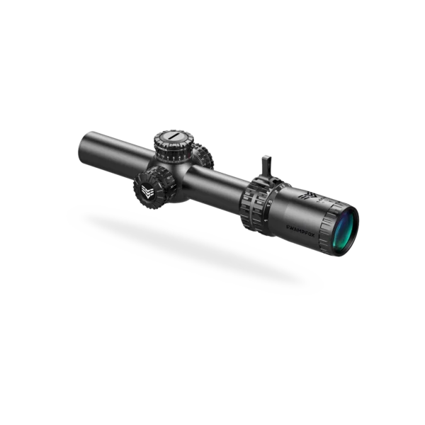 10 Ring Swampfox Arrowhead LPVO Series Rifle Scope 1-10x24 30mm SFP Green IR MIL Black