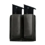 Tagua Gun Leather Tagua Double Mag Carrier - Sigarms/Beretta/Sig Sauer/Walther/9mm Blk/Ambidextrous